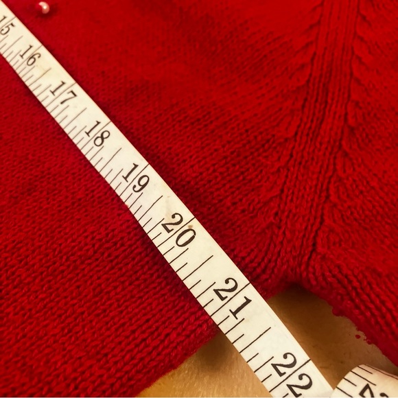 Red Vintage Christmas Sweater - Picture 10 of 13
